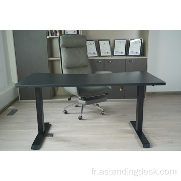 Bureau de meubles de bureau 2 segments Dual Motor Desk